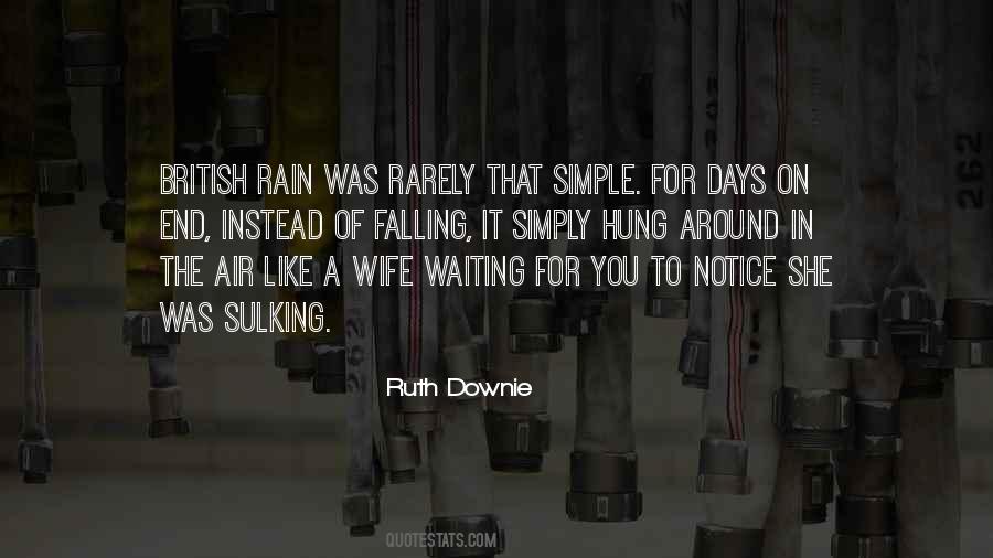 Rain Falling Quotes #170305