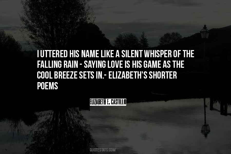 Rain Falling Quotes #1803437