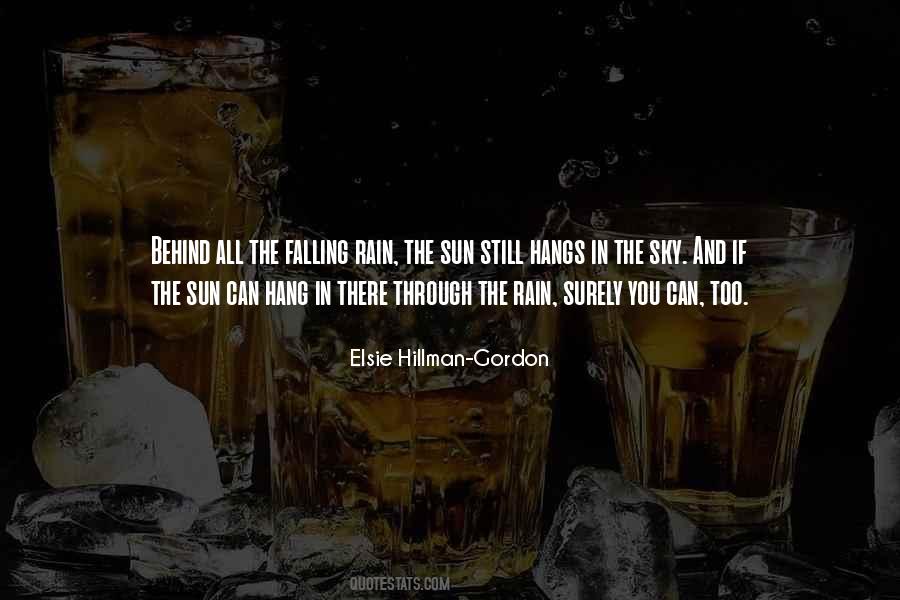Rain Falling Quotes #9875