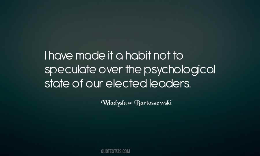 Elected Leaders Quotes #169039