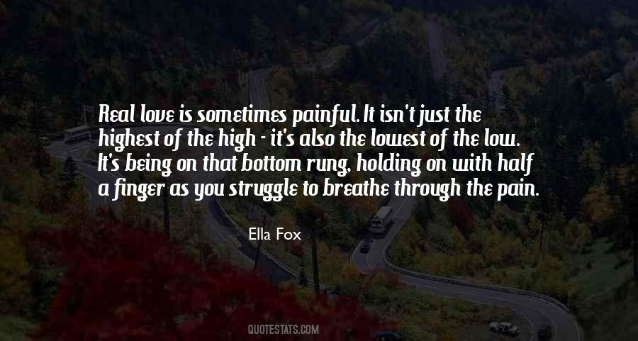 Love Holding On Quotes #1254946