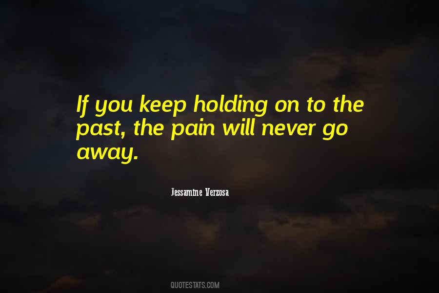 Love Holding On Quotes #1656707