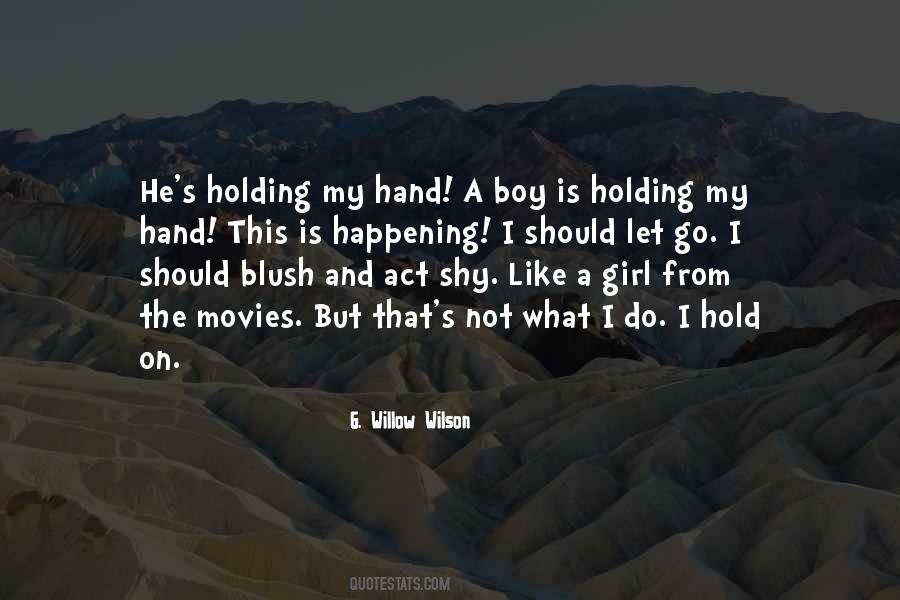 Love Holding On Quotes #708786