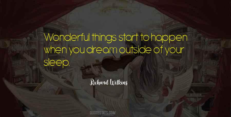 Wonderful Dream Quotes #885357