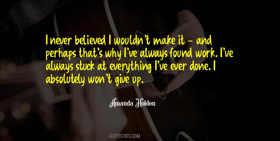 Work Why Quotes #40547