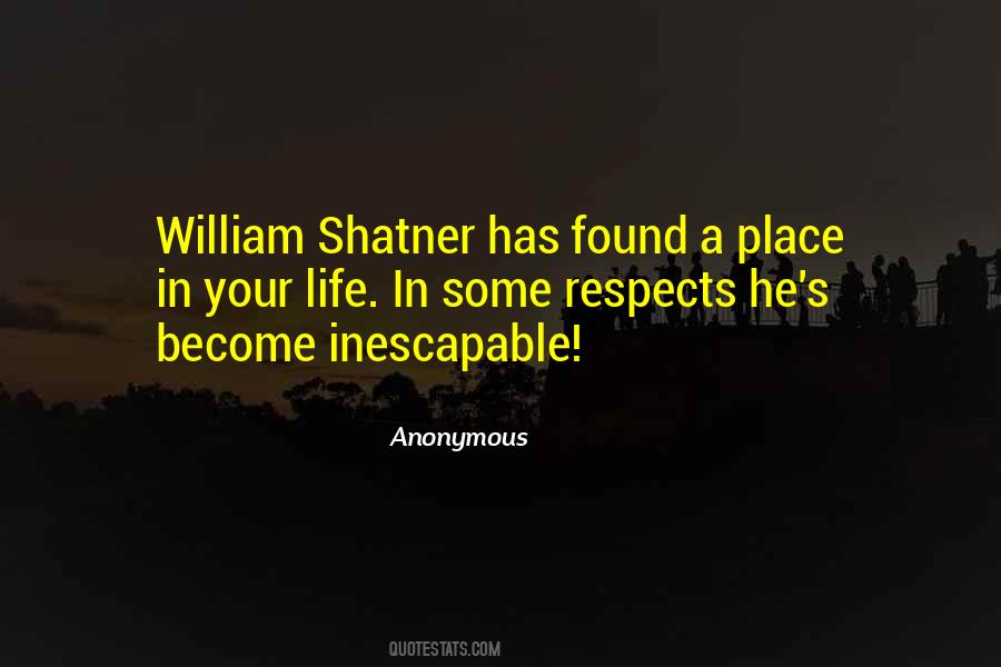 Shatner William Quotes #880221