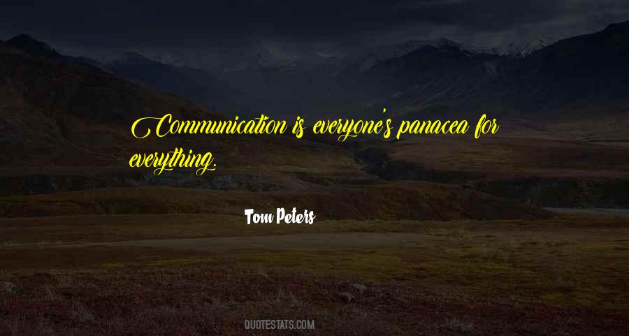 Communication Is Quotes #1197166