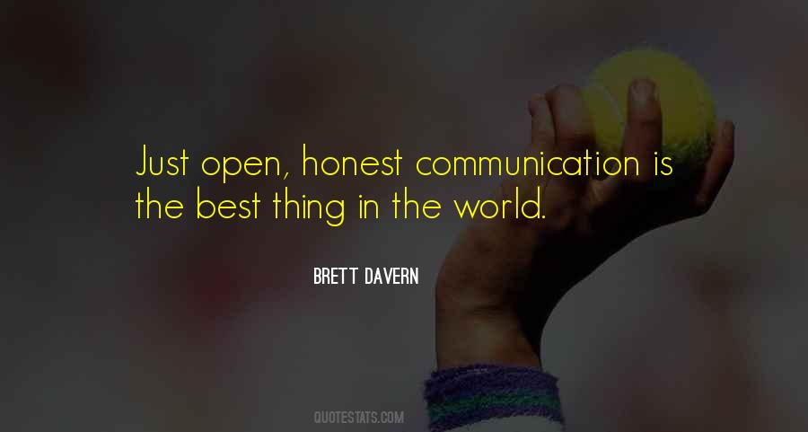 Communication Is Quotes #1727974