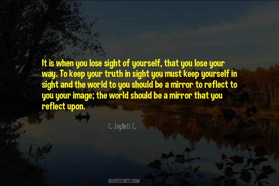 Quotes About Mirror And Reflection #1782978