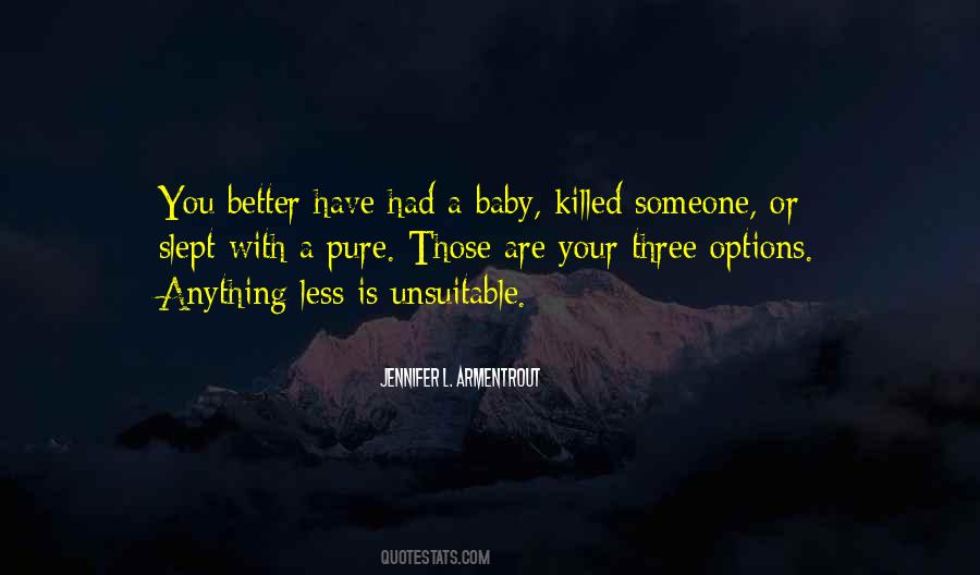 Baby Killed Quotes #544208