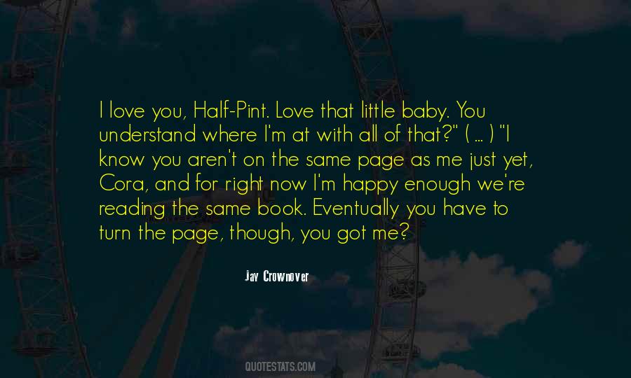 Baby Love Me Quotes #329120