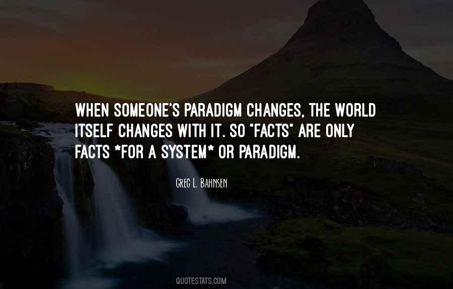 World Paradigm Quotes #1456747