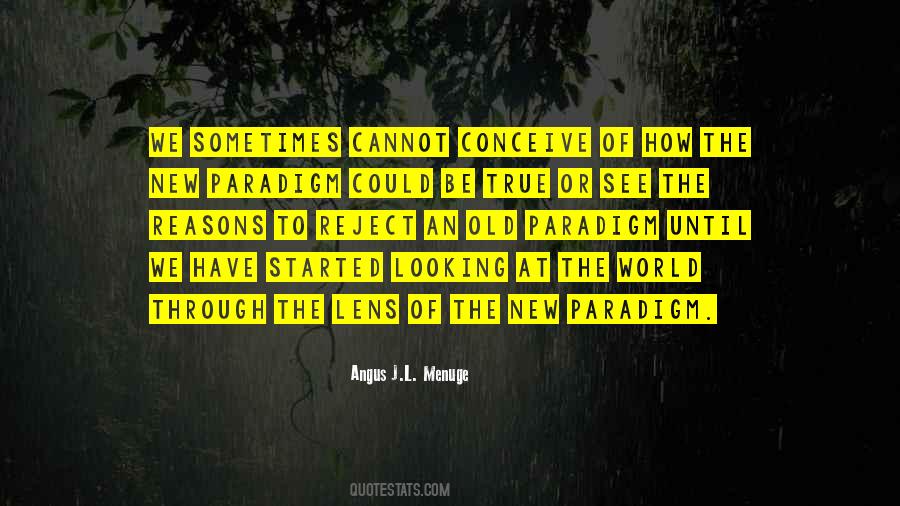 World Paradigm Quotes #662982