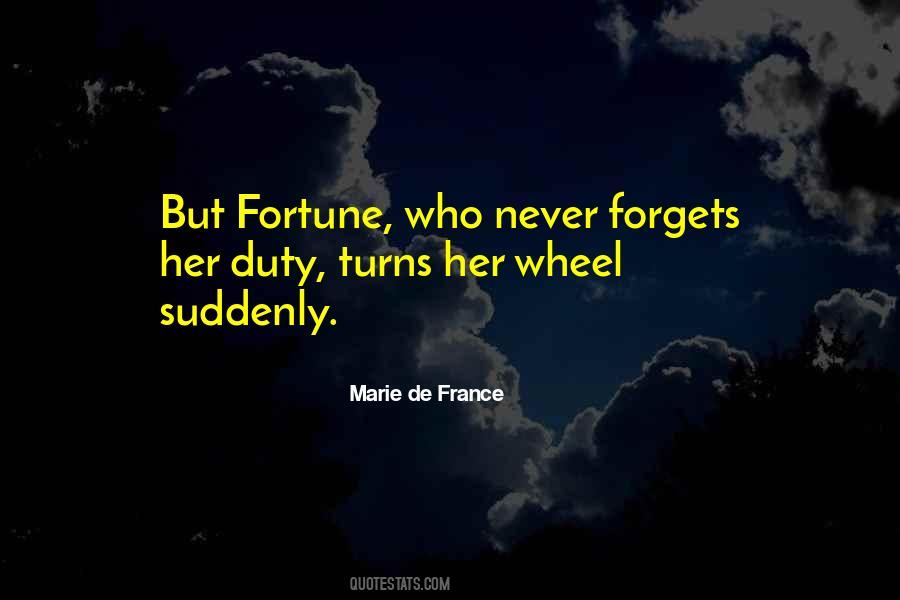 Quotes About The Wheel Of Fortune #1661626