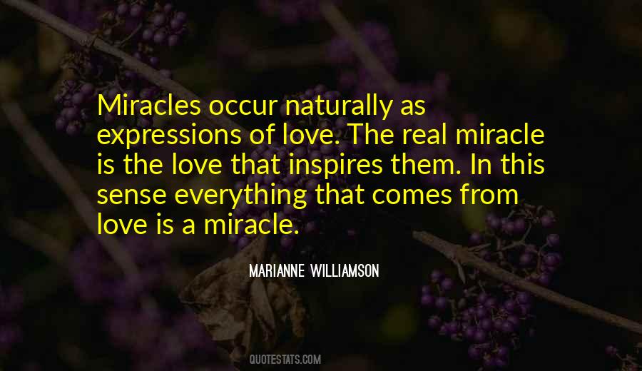 Quotes About Miracle Of Love #1180018