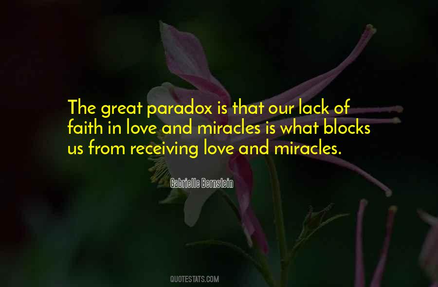 Quotes About Miracle Of Love #1380258