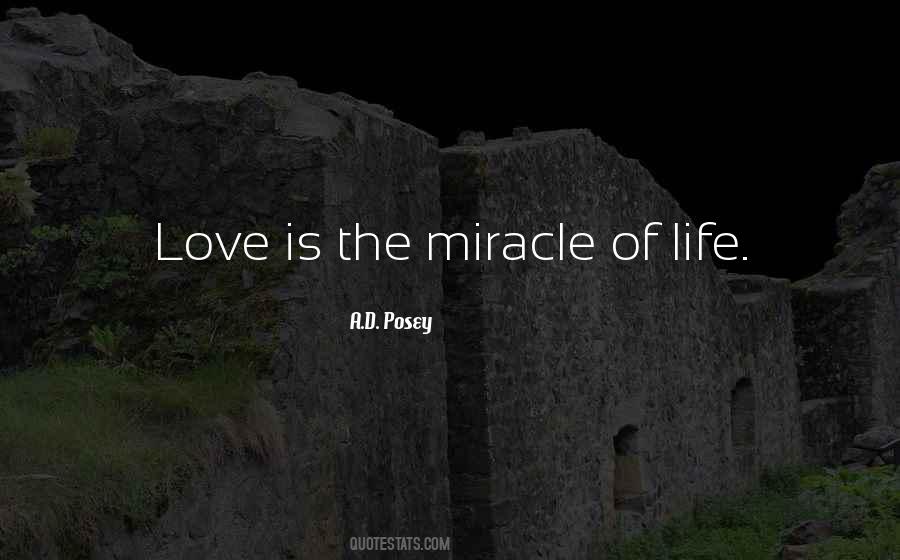 Quotes About Miracle Of Love #245729