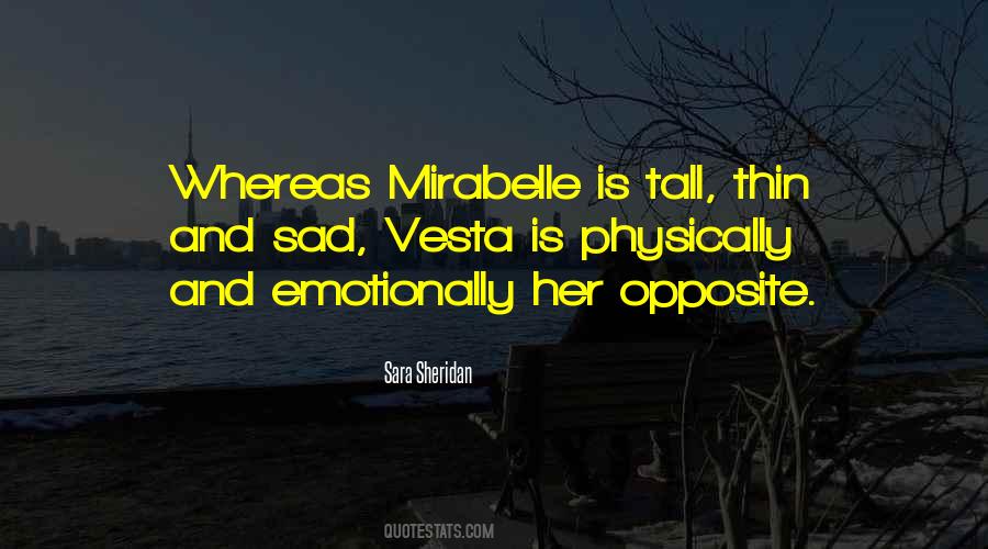 Quotes About Mirabelle #1312203