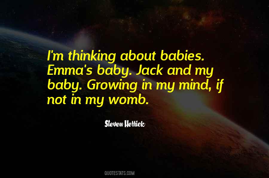 Baby Womb Quotes #1151004