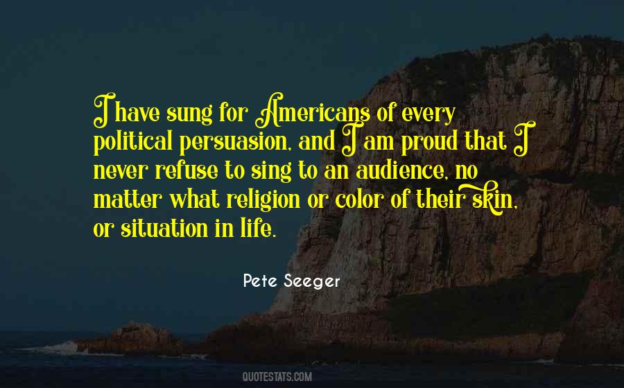 I Have No Religion Quotes #643934