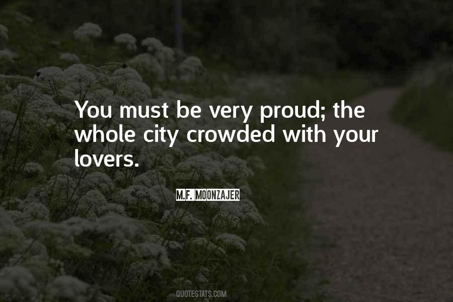 Crowded City Quotes #707345