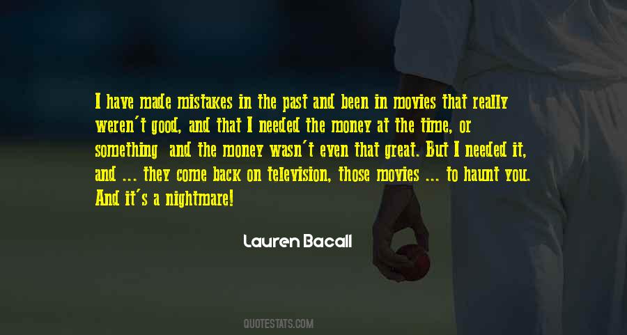 Bacall Quotes #1006673