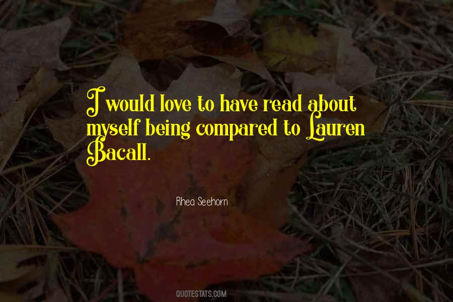 Bacall Quotes #1675993