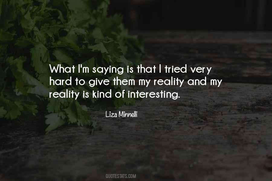 Quotes About Minnelli #399512