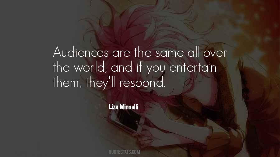 Quotes About Minnelli #694280