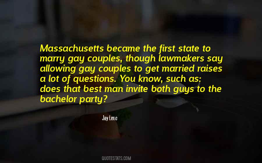 Bachelor Party Quotes #102175