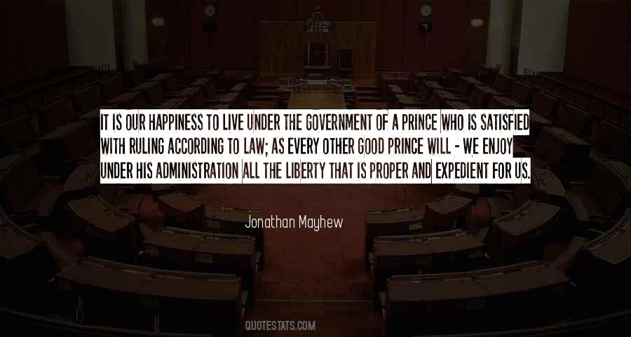 Ruling Government Quotes #328551