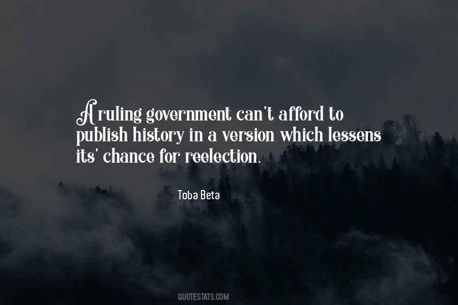 Ruling Government Quotes #537137