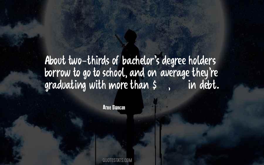 Bachelor's Degree Quotes #147122