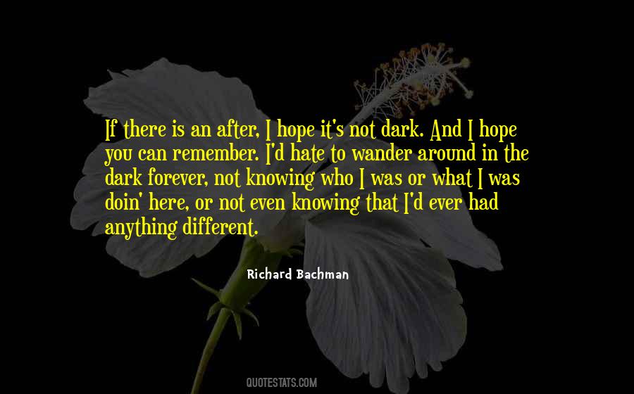 Bachman Quotes #31591