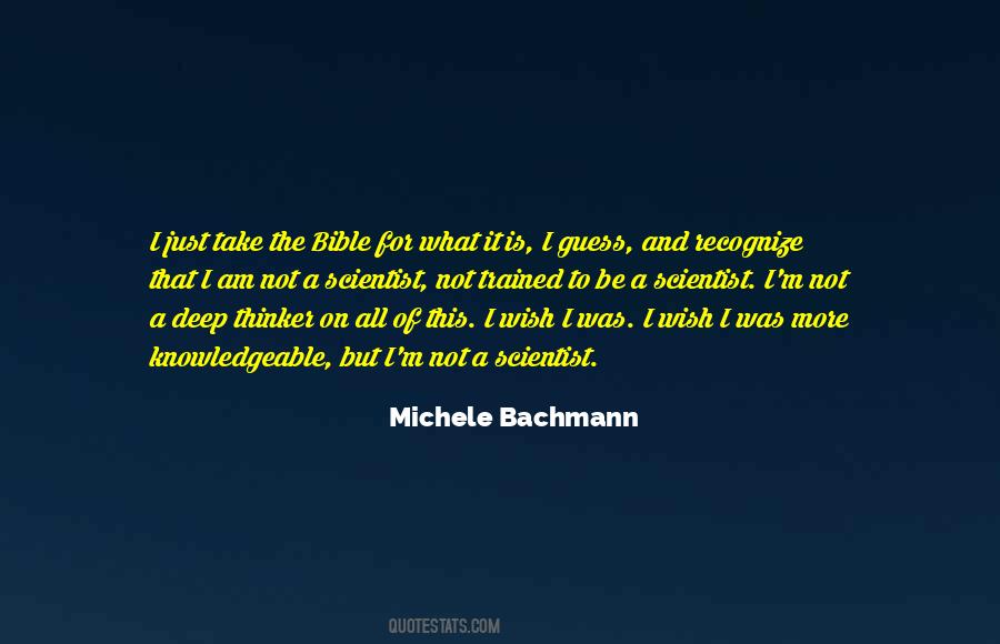 Bachmann Quotes #237528
