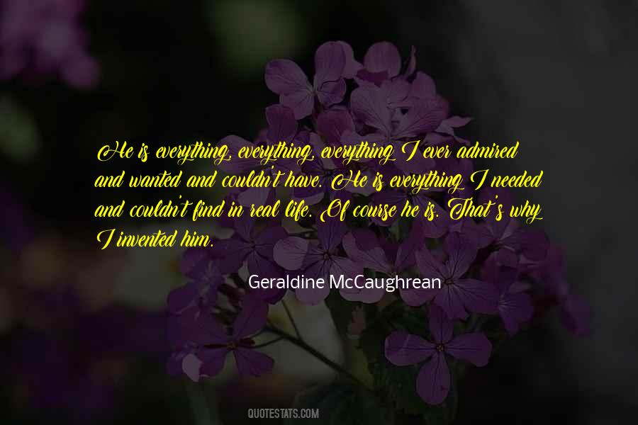 Mccaughrean Geraldine Quotes #1587662