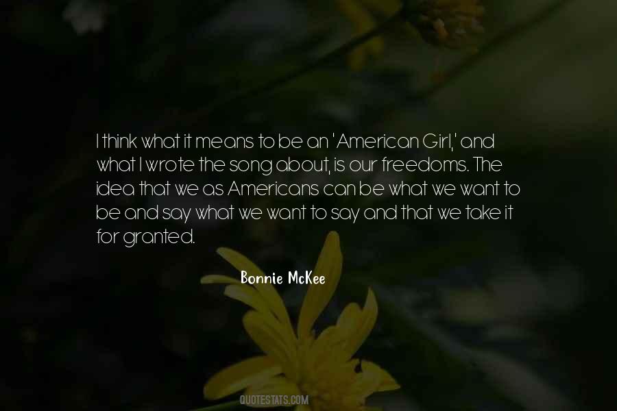 From All American Girl Quotes #593577