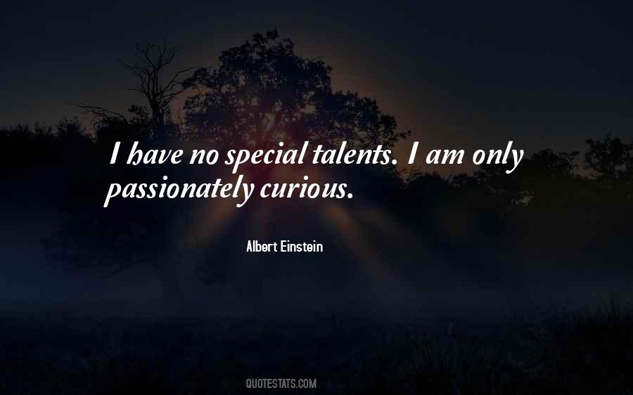 Special Talents Quotes #1220540