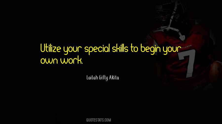 Special Talents Quotes #1276493