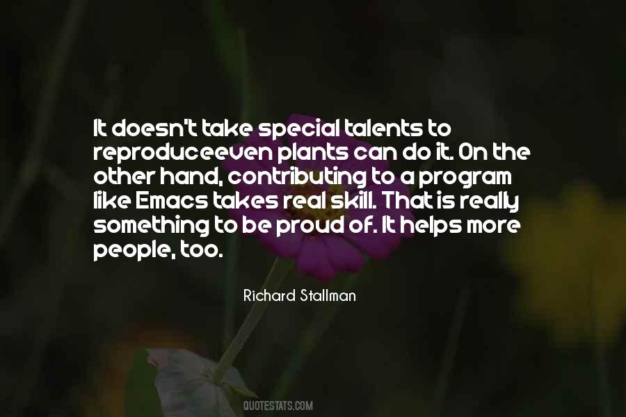 Special Talents Quotes #641376