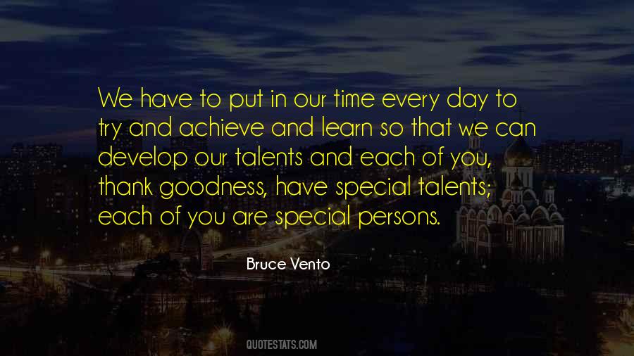 Special Talents Quotes #897841
