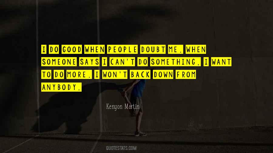 Back Down Quotes #1397471