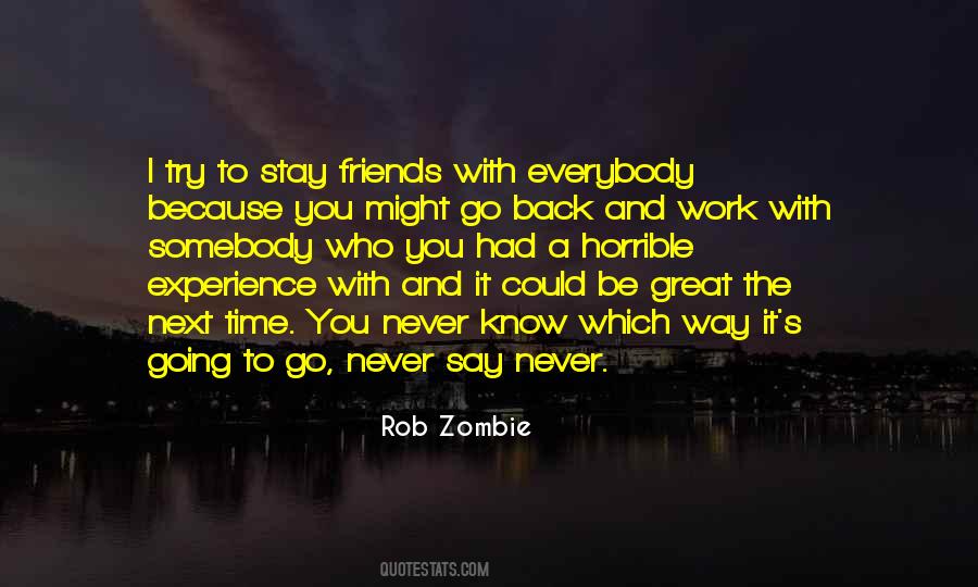 Back Friends Quotes #355017