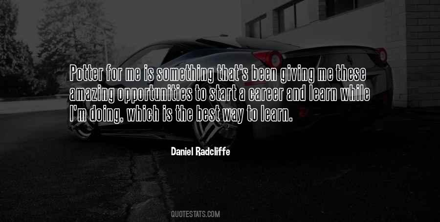 Start Of Something Amazing Quotes #258417