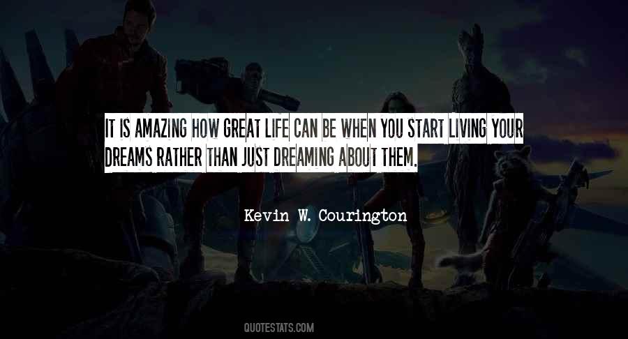 Start Of Something Amazing Quotes #975367