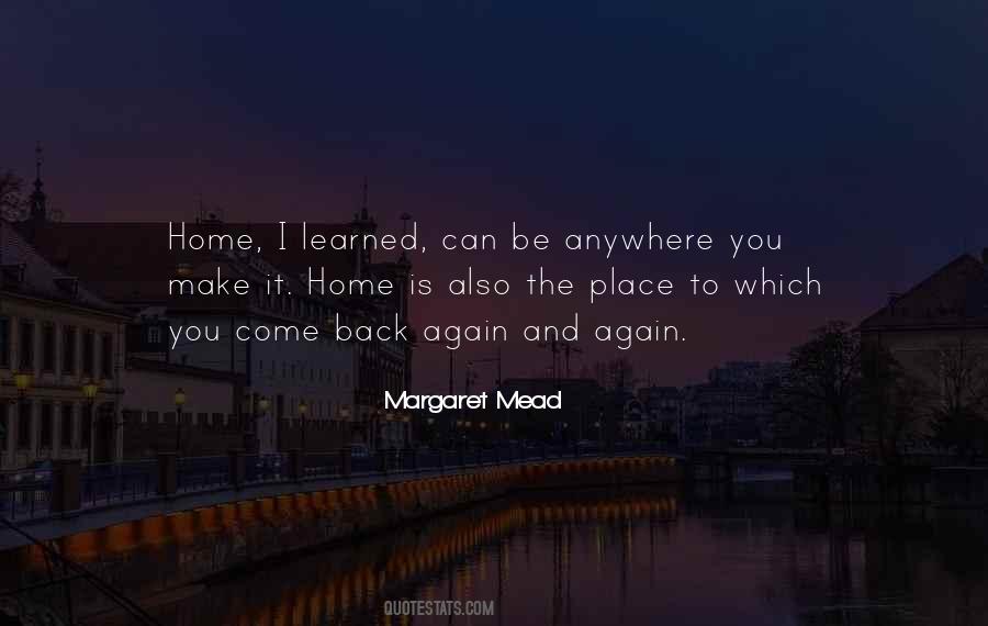 Back Home Again Quotes #1526375