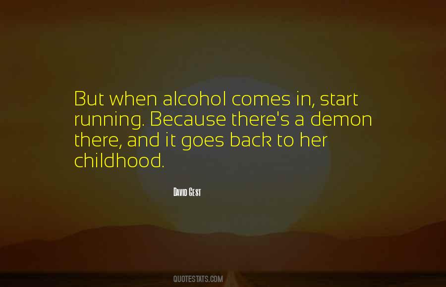 Back In Childhood Quotes #1700810