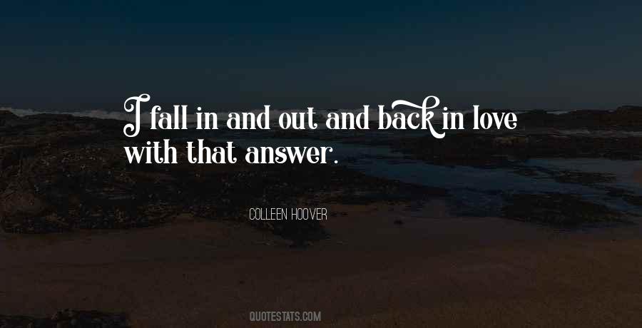 Back In Love Quotes #734253