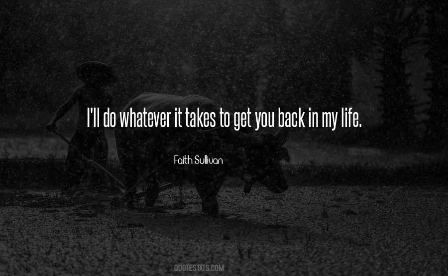 Back In My Life Quotes #112068