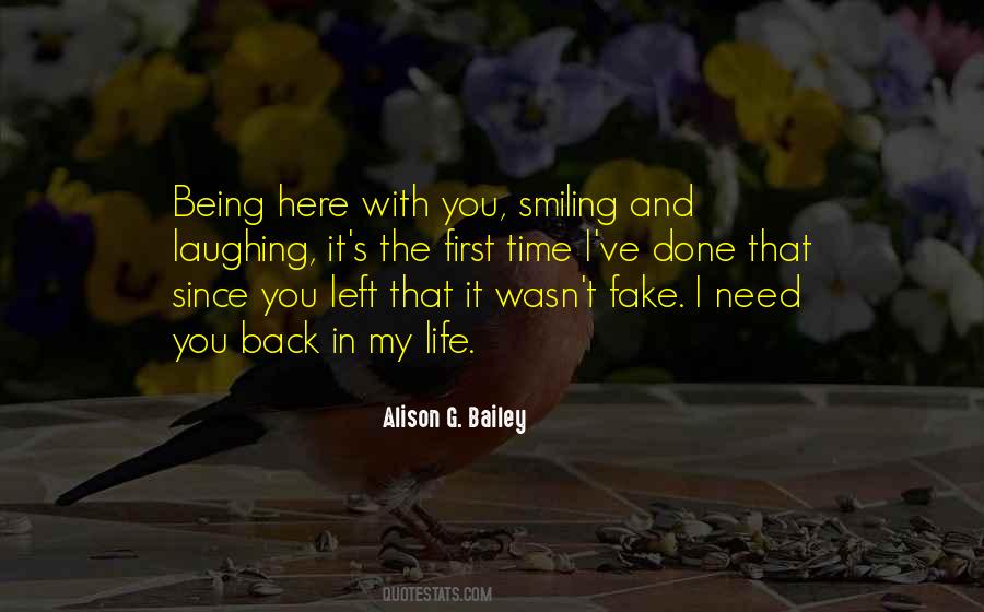 Back In My Life Quotes #1434997